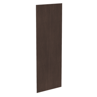 SM - BP3496 - 1/4: Mocha Brown Slim Shaker 34 - 1/2"W x 96"H x 1/4"D Base End Skin Panel - homecabinets