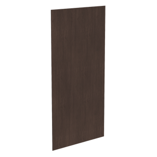 SM - BP48x96 - 1/4: Mocha Brown Slim Shaker 48"W x 96"H x 1/4"D Base End Skin Panel - homecabinets