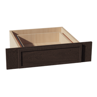 SM - KD30: Mocha Brown Slim Shaker 30"W Vanity Knee Drawers - homecabinets