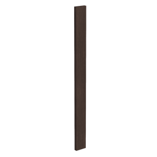 SM - WF336: Mocha Brown Slim Shaker 03"W x 36"H Wall Cabinet Filler - homecabinets