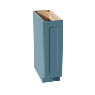 TG - BF0924: Soft Green Shaker 09" Full Height Door Standard Base Cabinet - homecabinets