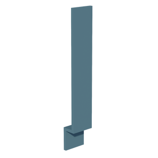 TG - BF6: Soft Green Shaker 6"W Base Cabinet Filler - homecabinets