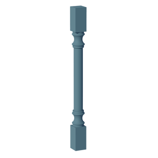 TG - RP336: Soft Green Shaker 03"W x 36"H x 03"D Round Roman Pillar - homecabinets