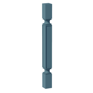 TG - SP336: Soft Green Shaker 03"W x 36"H x 03"D Square Roman Pillar - homecabinets