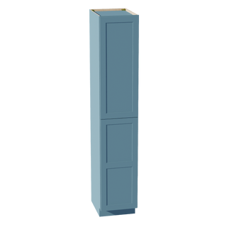 TG - TP1896: Soft Green Shaker 18"W x 96"H x 24"D 2 Doors & 6 Shelves Tall Shelf Pantry Cabinets - homecabinets