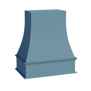 TG - WRH3036: Soft Green Shaker 30"W x 36"H Wood Wall Mounted Range Hoods - homecabinets