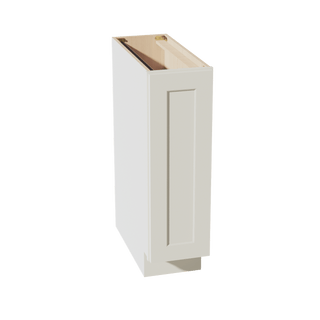 TW - BF0924: Creamy White Shaker 09" Full Height Door Standard Base Cabinet - homecabinets