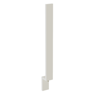 TW - BF3: Creamy White Shaker 3"W Base Cabinet Filler - homecabinets