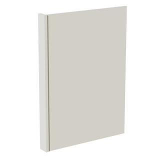TW - DWR3: Creamy White Shaker 3" Filler - 24"W x 34 - 1/2"H x 1/2"D Dishwasher Return Panel - homecabinets