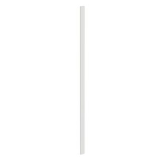 TW - WF396: Creamy White Shaker 03"W x 96"H Wall Cabinet Filler - homecabinets