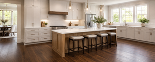 What Color Cabinets Go With Dark Wood Floors?
