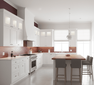 Best kitchen paint color with white cabinets that designers actually use - homecabinets