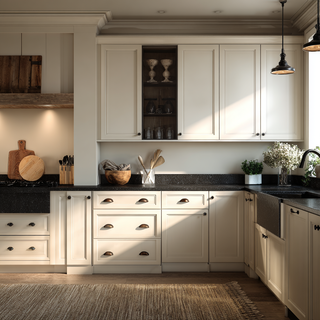 What Color Cabinets with Black Granite Countertops