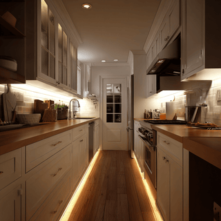 Stylish Galley Cabinet Designs for a Modern, Space-Smart Kitchen - homecabinets