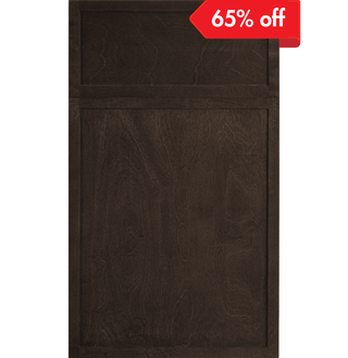Brown Slim Shaker Cabinet (Mocha Brown) - homecabinets