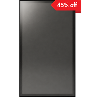 Frameless Midnight Glass