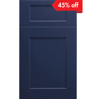 Blue Shaker Cabinet (Indigo Blue) - homecabinets