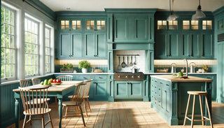 Green Shaker Cabinet (Soft Green) - homecabinets