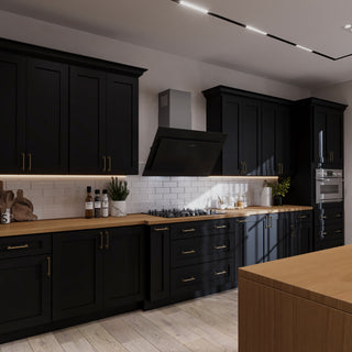 Iron Black Shaker Sample Door
