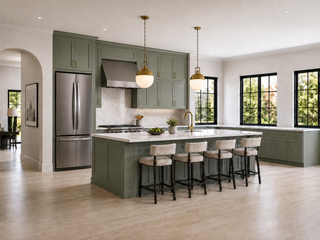 Sage Breeze Kitchen - homecabinets