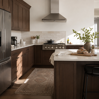Rustic Wood Shaker 10x10 Kitchen