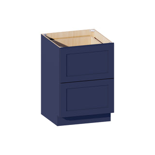 Navy Blue - 24"W Drawer Base Cabinet
