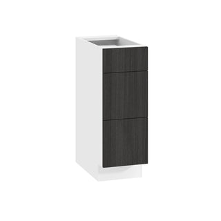 Frameless Oak Shade - 12"W Drawer Base Cabinet