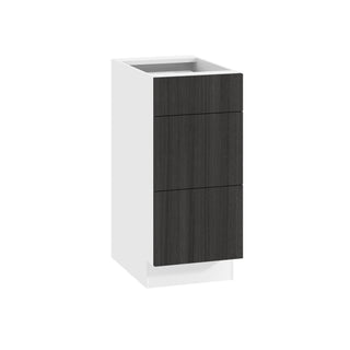 Frameless Oak Shade - 15"W Drawer Base Cabinet