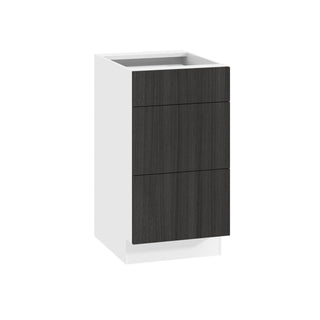 Frameless Oak Shade - 18"W Drawer Base Cabinet