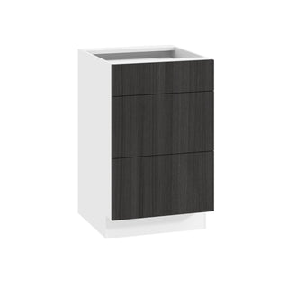 Frameless Oak Shade - 21"W Drawer Base Cabinet
