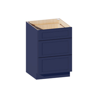 Navy Blue - 24"W Drawer Base Cabinet