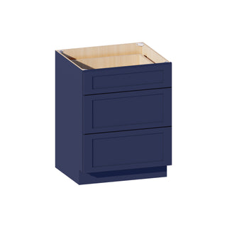 Navy Blue - 27"W Drawer Base Cabinet