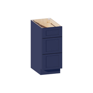Navy Blue - 15"W Vanity Drawer Base Cabinet