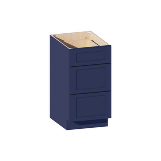 Navy Blue - 18"W Vanity Drawer Base Cabinet