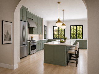 Sage Breeze Kitchen - homecabinets