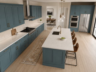 Soft Green Kitchen - homecabinets