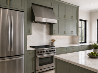 Sage Breeze Kitchen - homecabinets