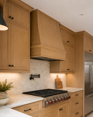 Timber Wood Kitchen - homecabinets