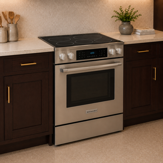 Floral Expresso - 18"W Trash Pull-Out Base Cabinet