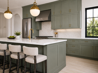 Sage Breeze Kitchen - homecabinets