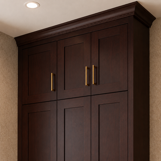 Floral Expresso - 18"W Trash Pull-Out Base Cabinet