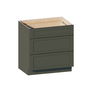 Aston Green - 33"W Drawer Base Cabinet