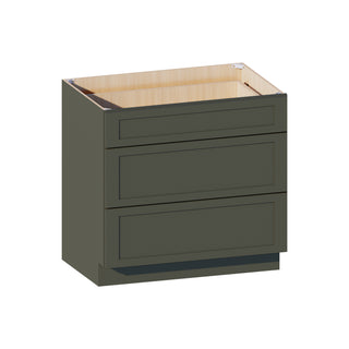 Aston Green - 36"W Drawer Base Cabinet