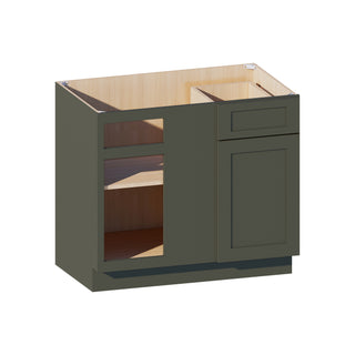 Aston Green - 39"W Blind Corner Base Cabinet