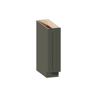 Aston Green - 9"W Full-Height Door Base Tray Cabinet