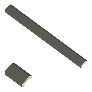 Aston Green - 3-5/8"W × 96"L Cove Crown Molding