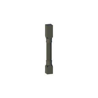 Aston Green - 3"W × 34-1/2"L Fluted Decorative Leg