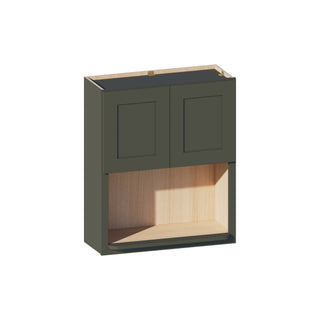 Aston Green - 30"W × 36"H Microwave Wall Cabinet