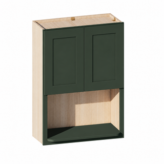 Aston Green - 30"W × 42"H Microwave Wall Cabinet