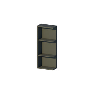 Aston Green - 6"W × 30"H Open Shelf Wall End Cabinet